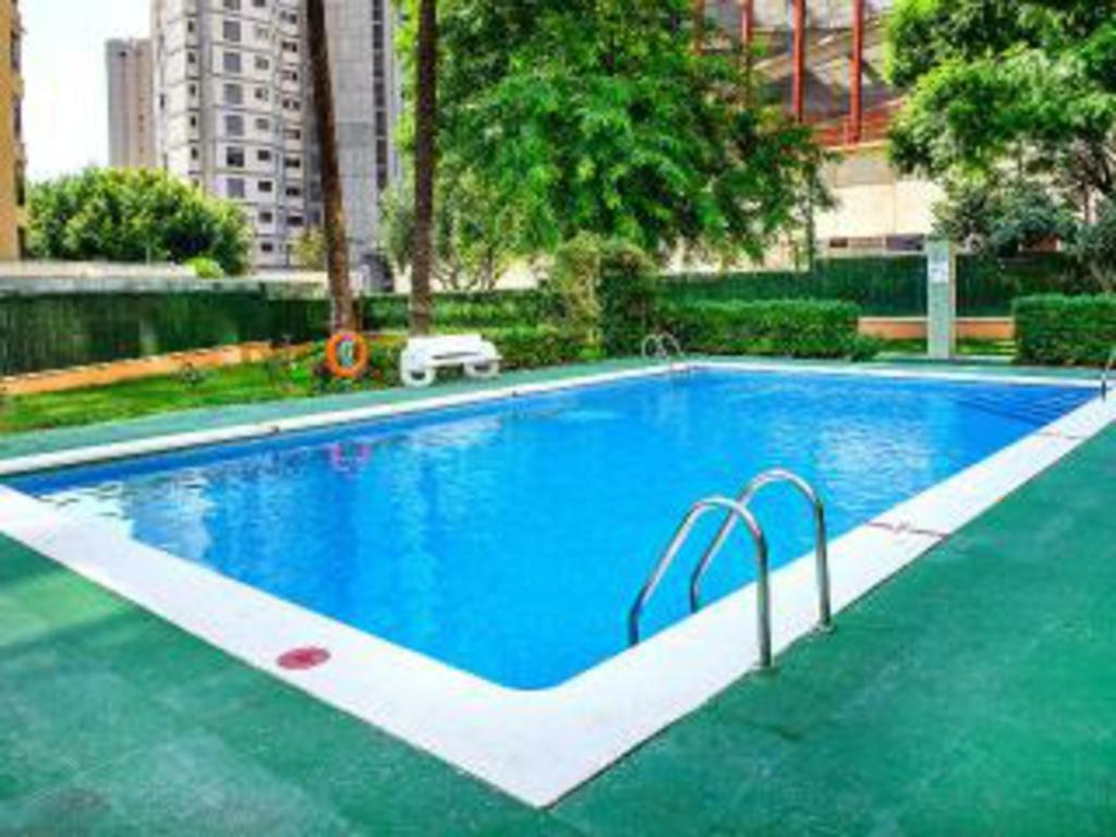 Disponible En Abril-Wifi-3Hab, 6 Pers, -Piscina, Aire Acondi-Parking Opcionable Extra Apartment Бенидорм Екстериор снимка